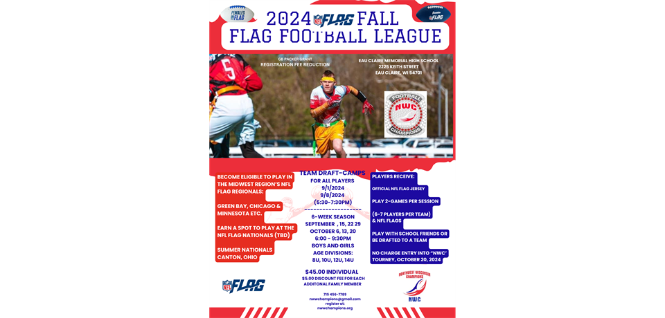 2024 NWC FALL NFL FLAG LEAGIUE